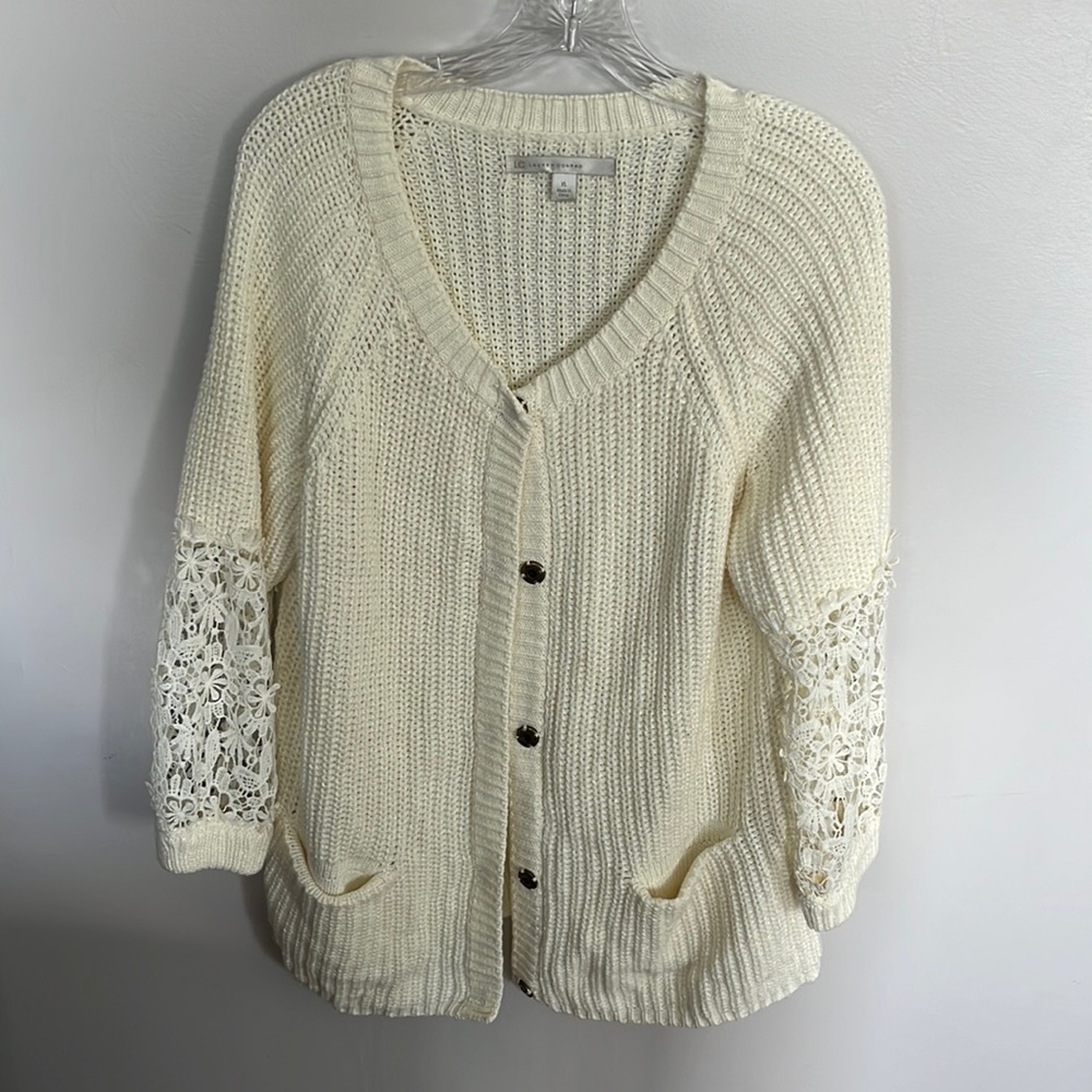 Lauren Conrad Cream Sweater